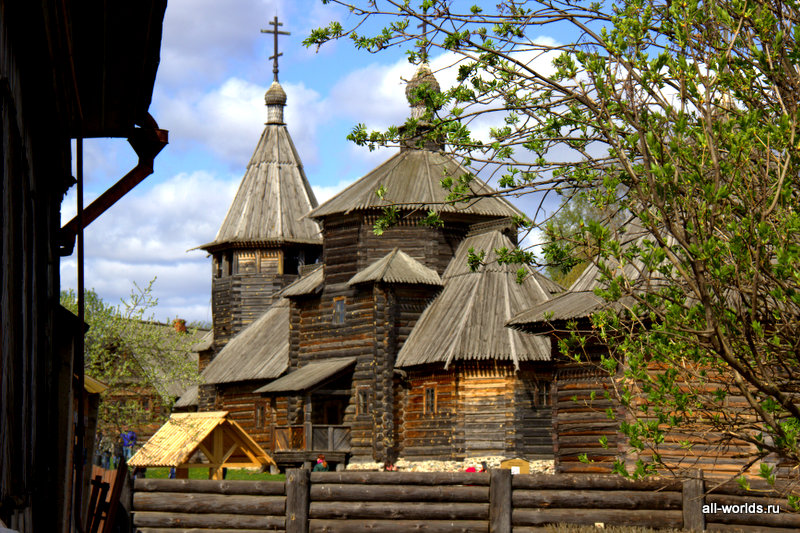 Музей деревянного зодчества в Суздали